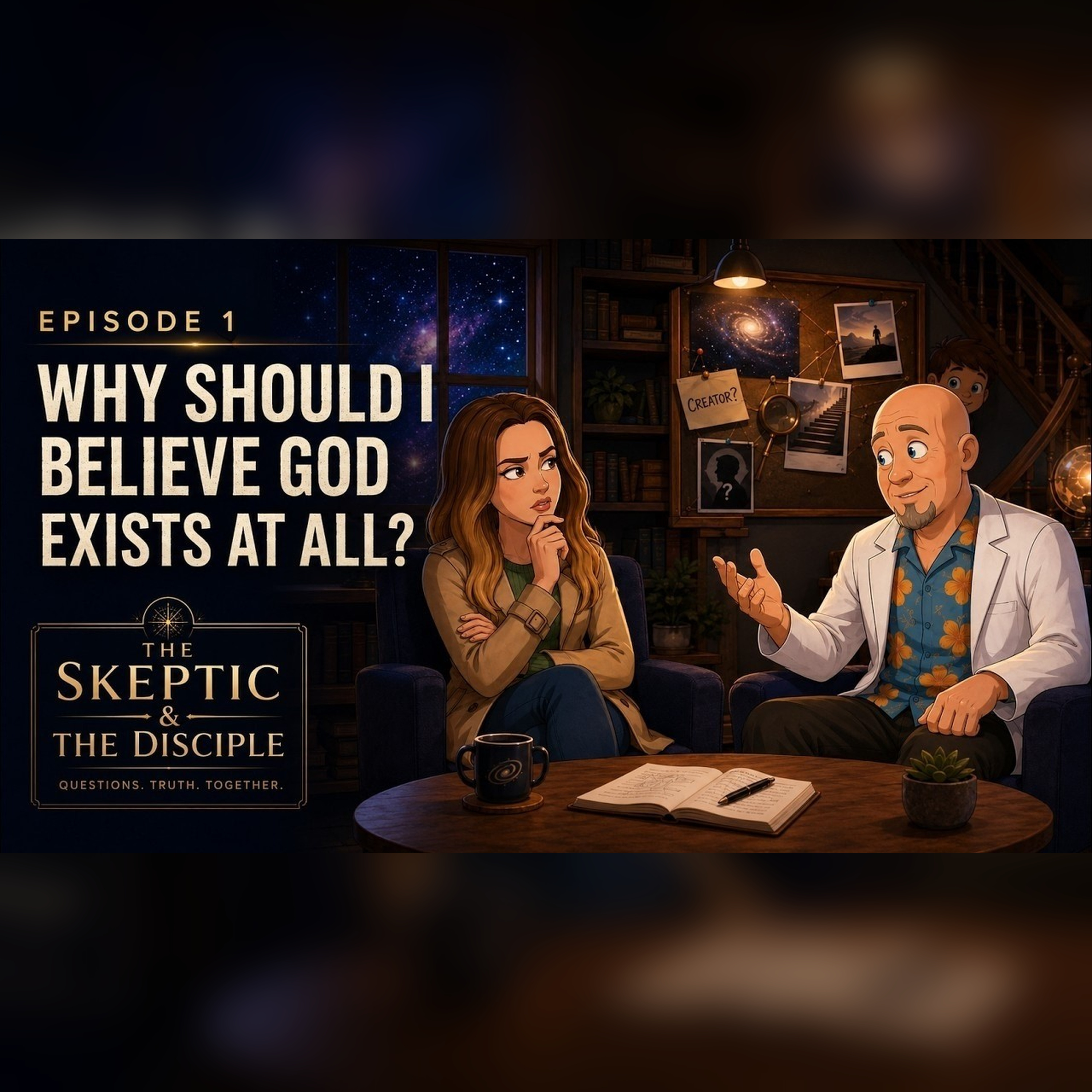 Why Should I Believe God Exists? - Week of 8/10/26 - Episode 1 episode artwork