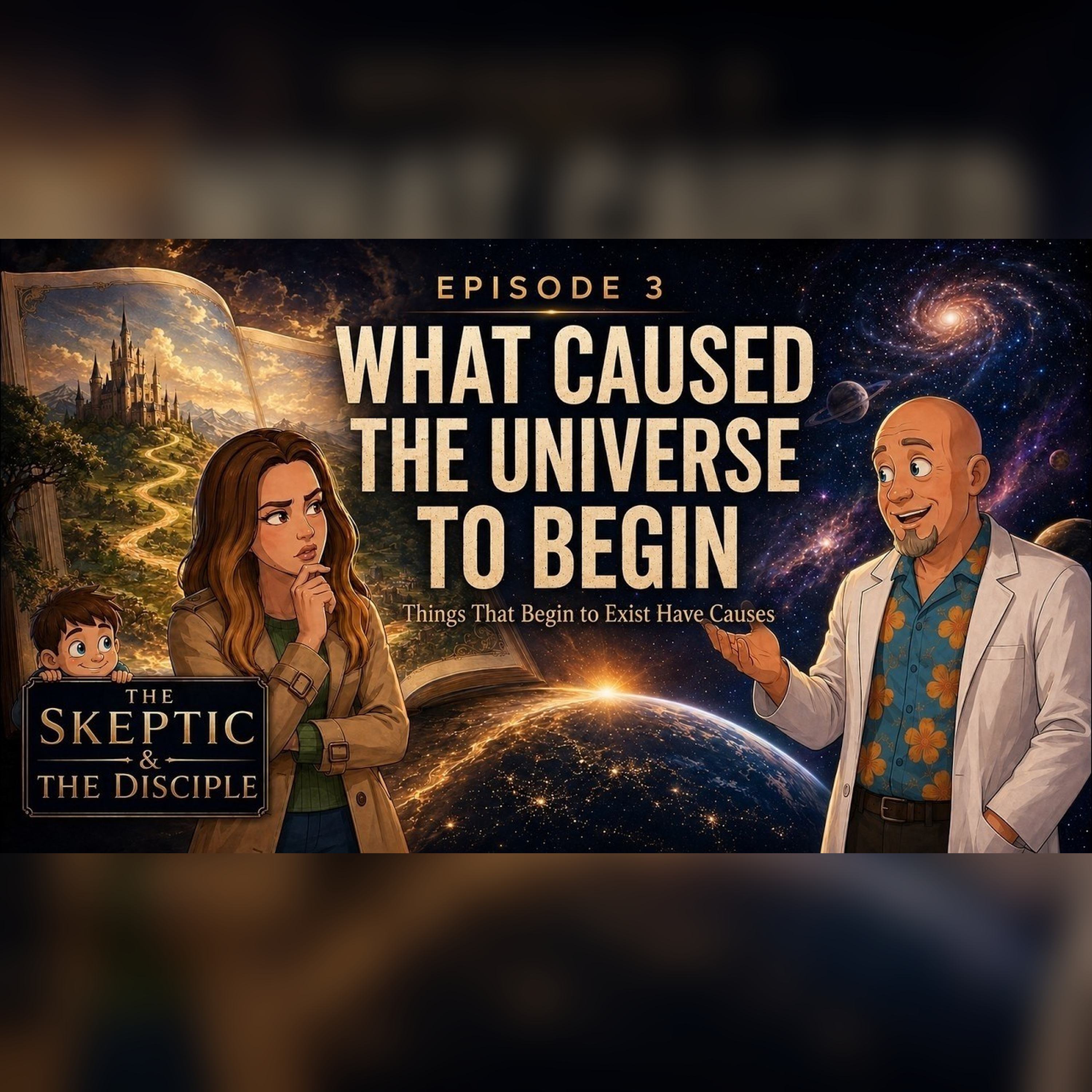 What Caused the Universe to Begin? - Week of 8/10/26 - Episode 3 episode artwork