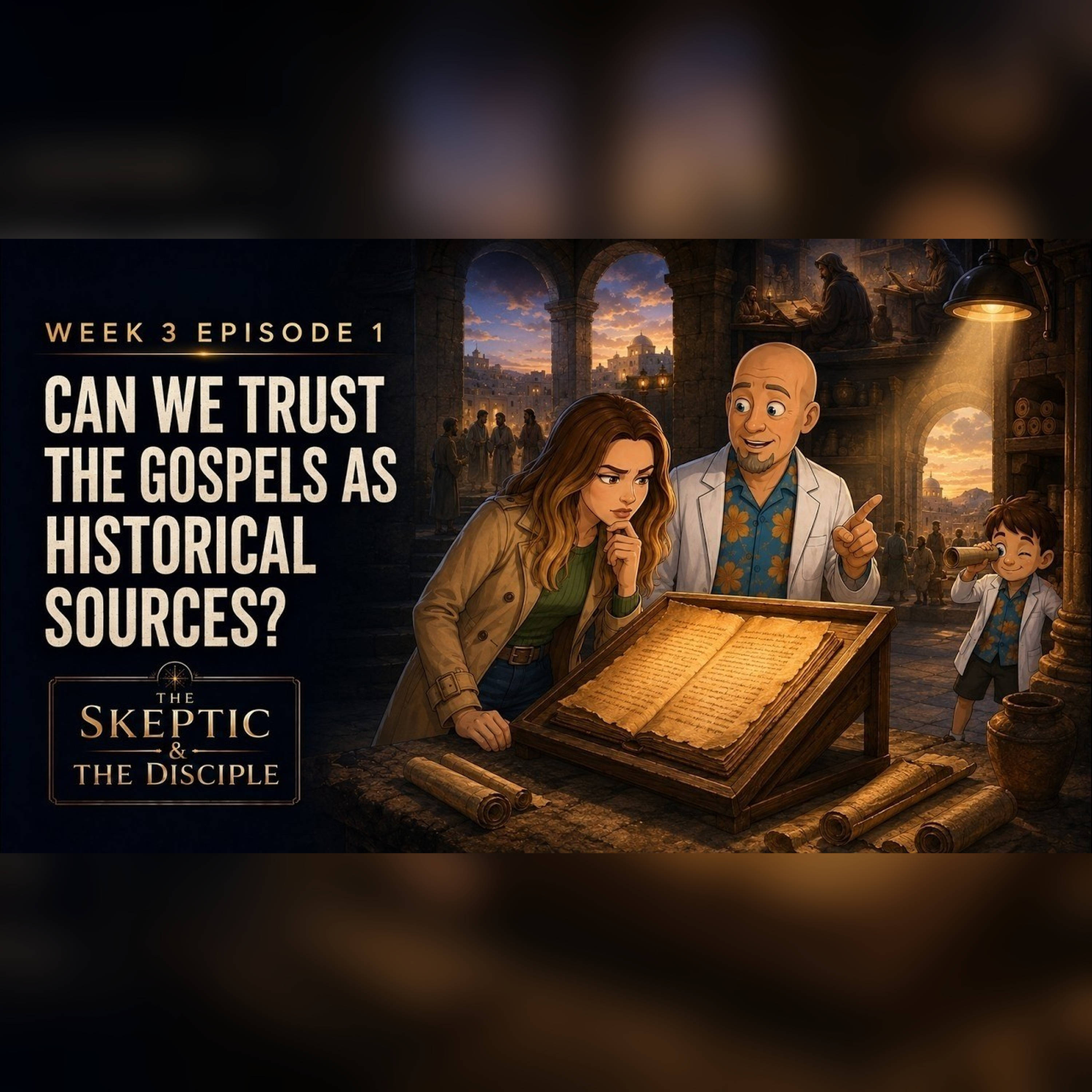 Can We Trust the Gospels as Historical Sources? - Week of 8/24/26 - Episode 1 episode artwork