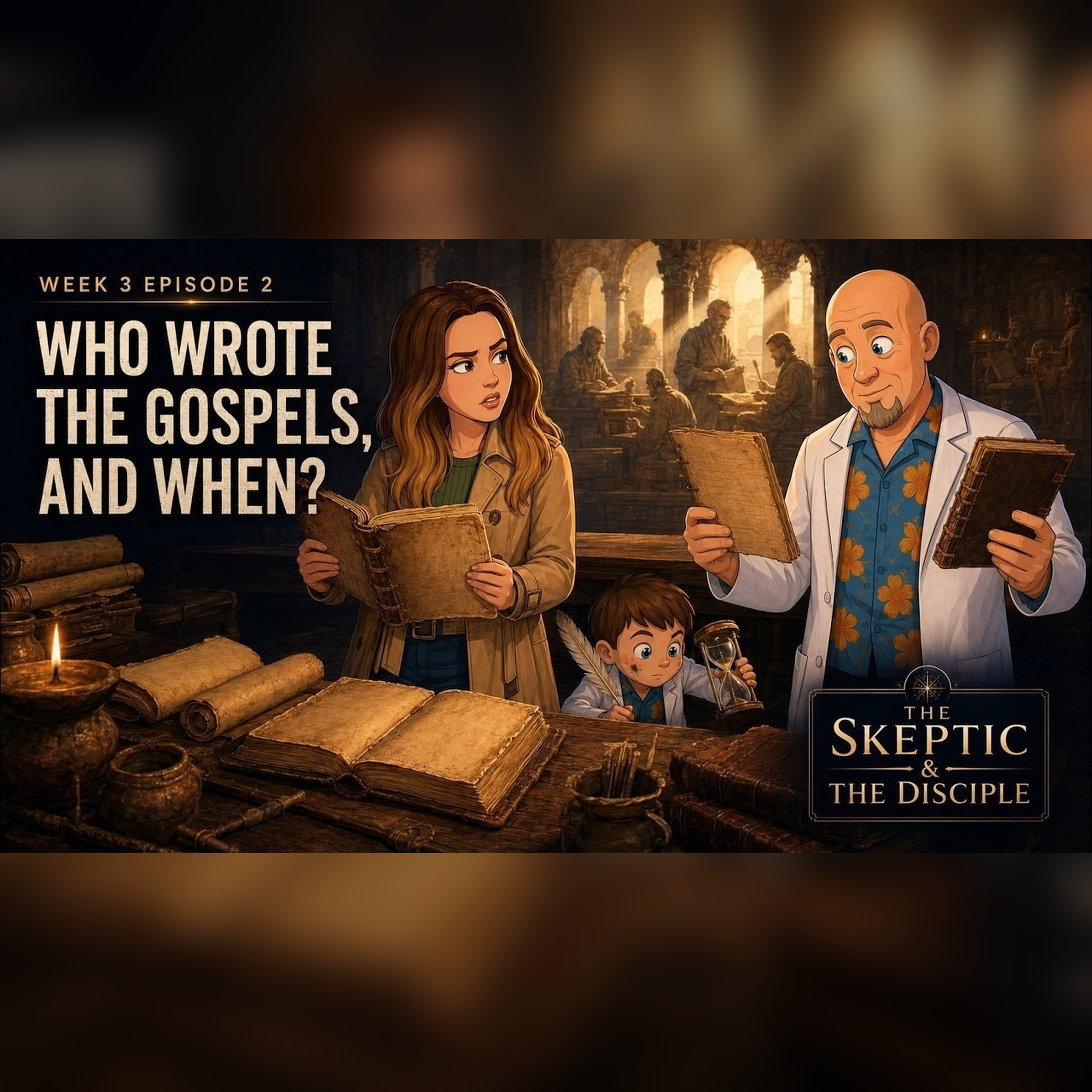Who Wrote the Gospels, and When? - Week of 8/24/26 - Episode 2 episode artwork