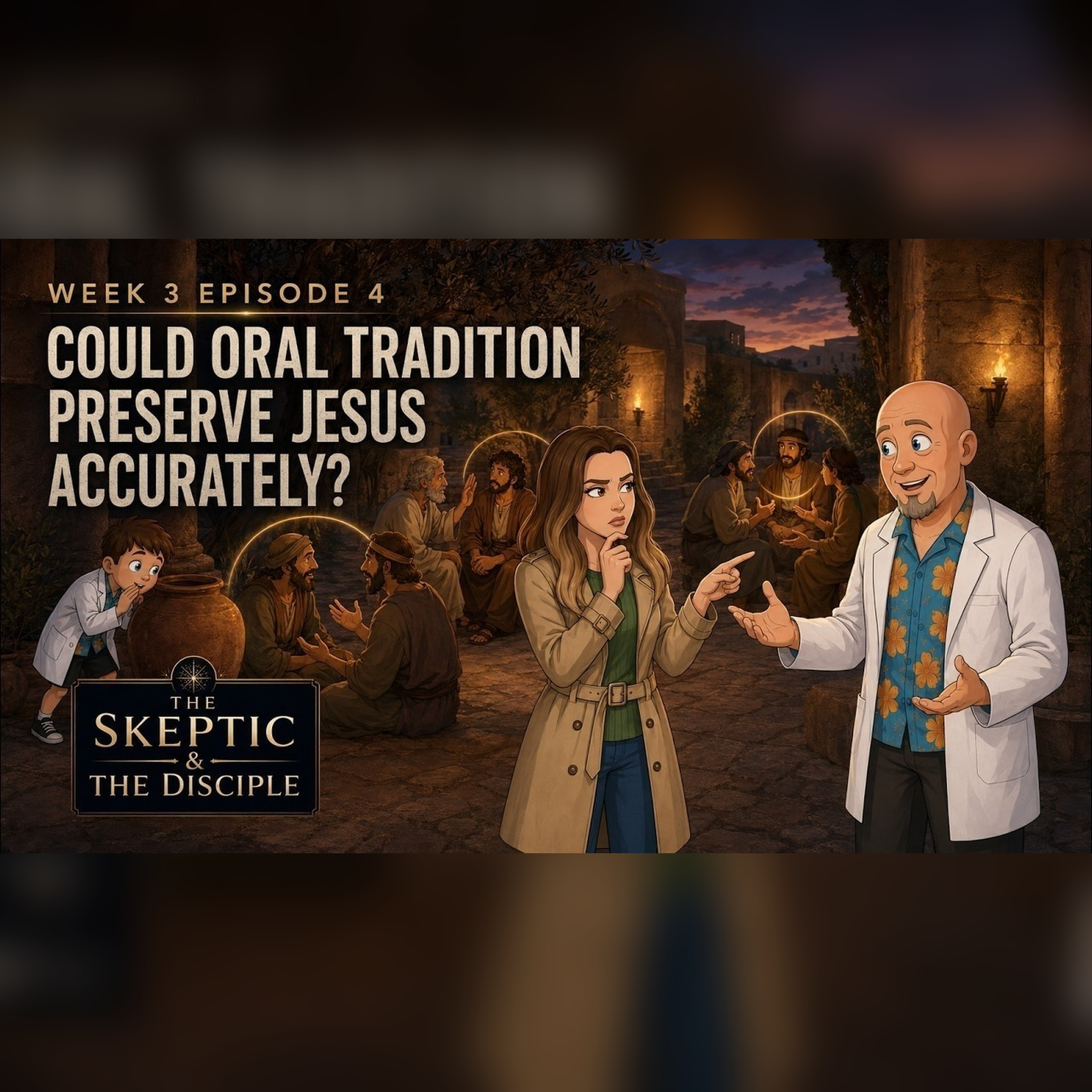 Could Oral Tradition Preserve Jesus Accurately? - Week of 8/24/26 - Episode 4 episode artwork