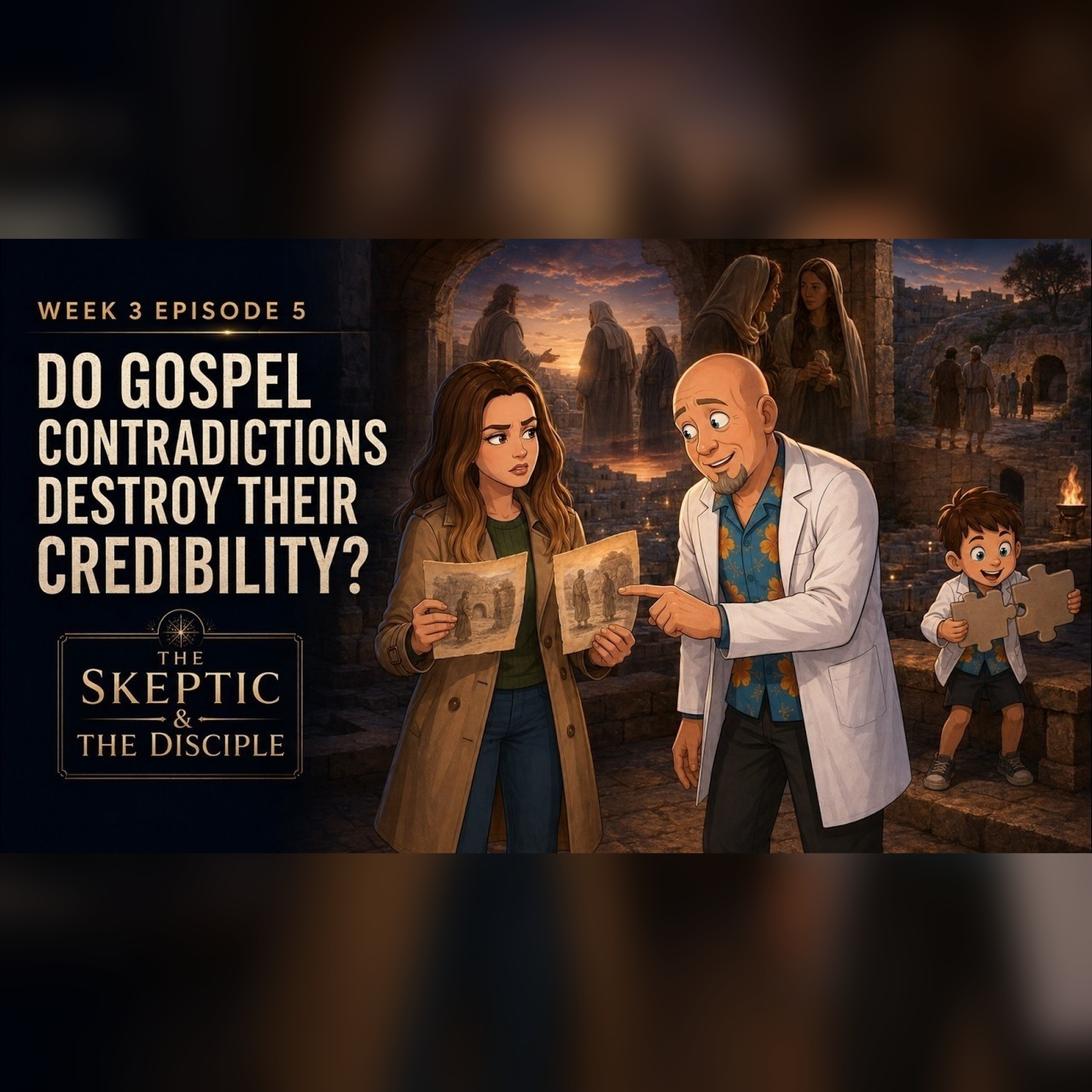 Do Gospel Contradictions Destroy Their Credibility? - Week of 8/24/26 - Episode 5 episode artwork