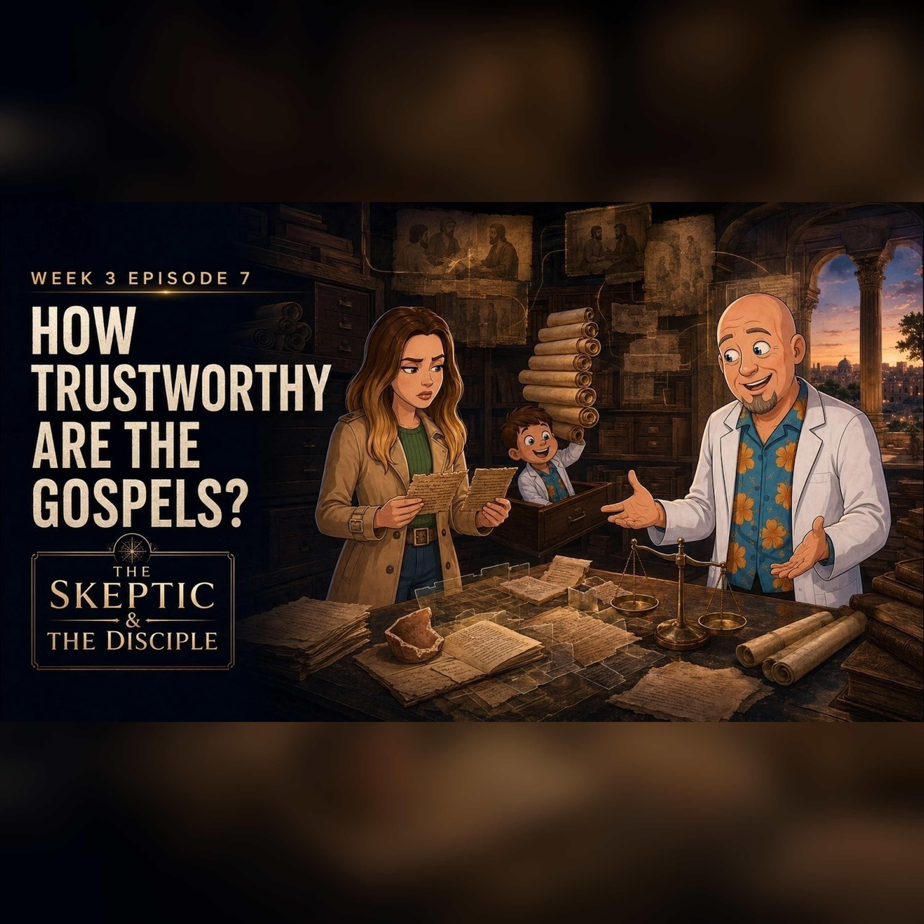 How Trustworthy Are the Gospels? - Week of 8/24/26 - Episode 7 episode artwork