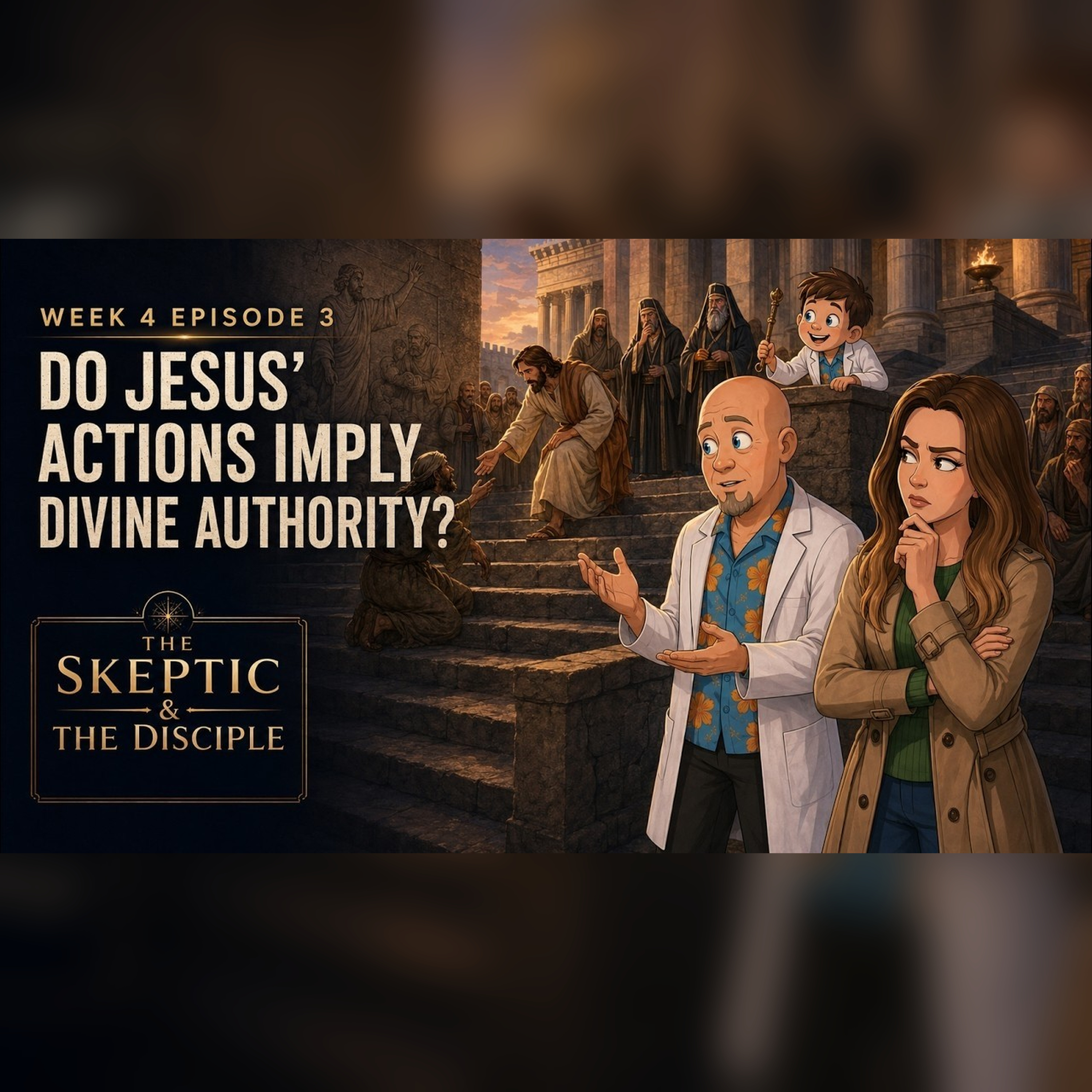 Do Jesus’ Actions Imply Divine Authority? - Week of 8/31/26 - Episode 3 episode artwork