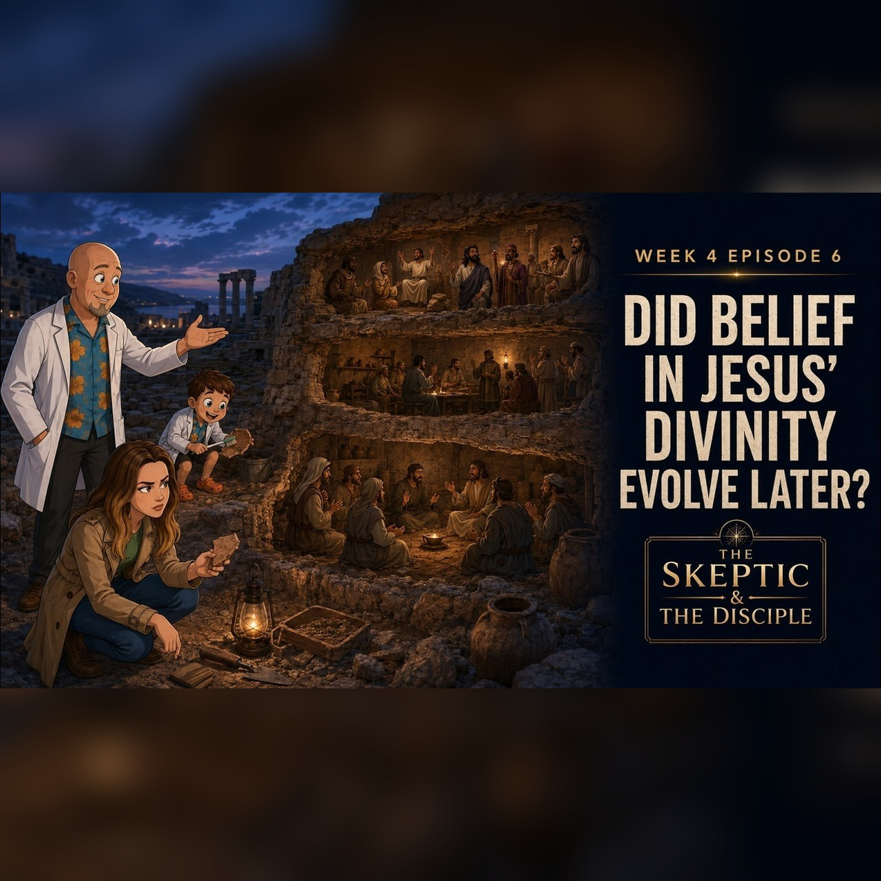 Did Belief in Jesus’ Divinity Evolve Later? - Week of 8/31/26 - Episode 6 episode artwork
