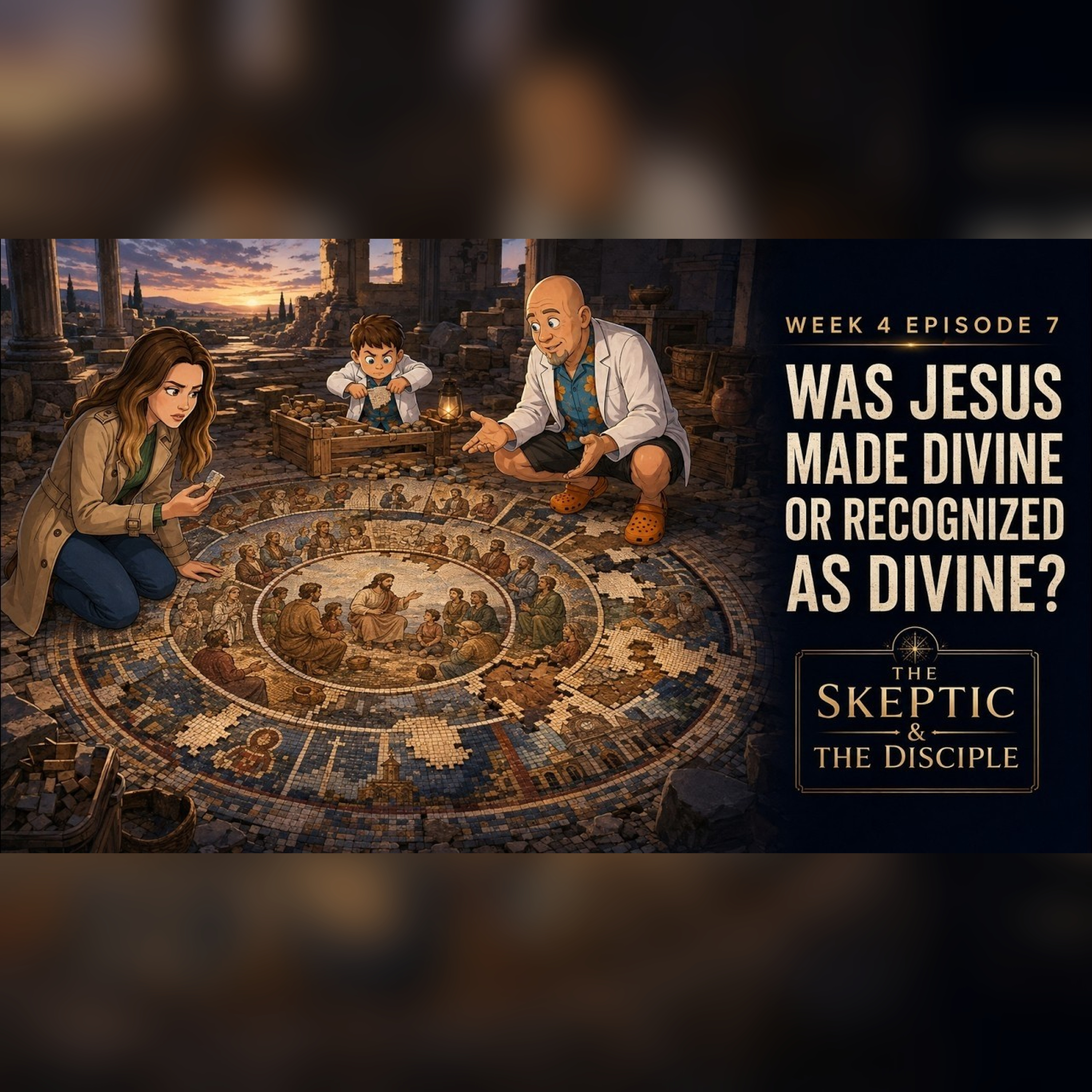 Was Jesus Made Divine or Recognized as Divine? - Week of 8/31/26 - Episode 7 episode artwork