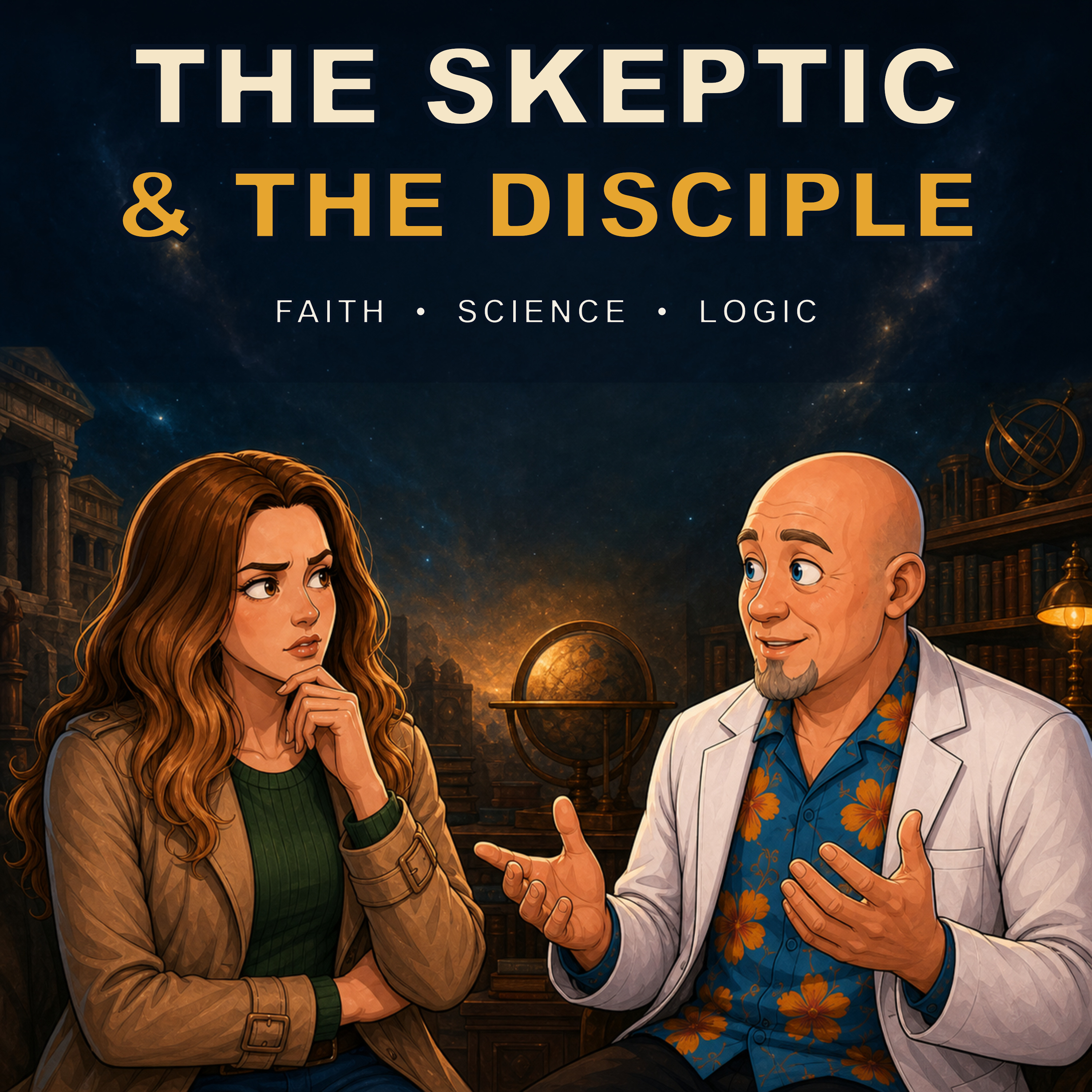 The Skeptic and The Disciple podcast artwork
